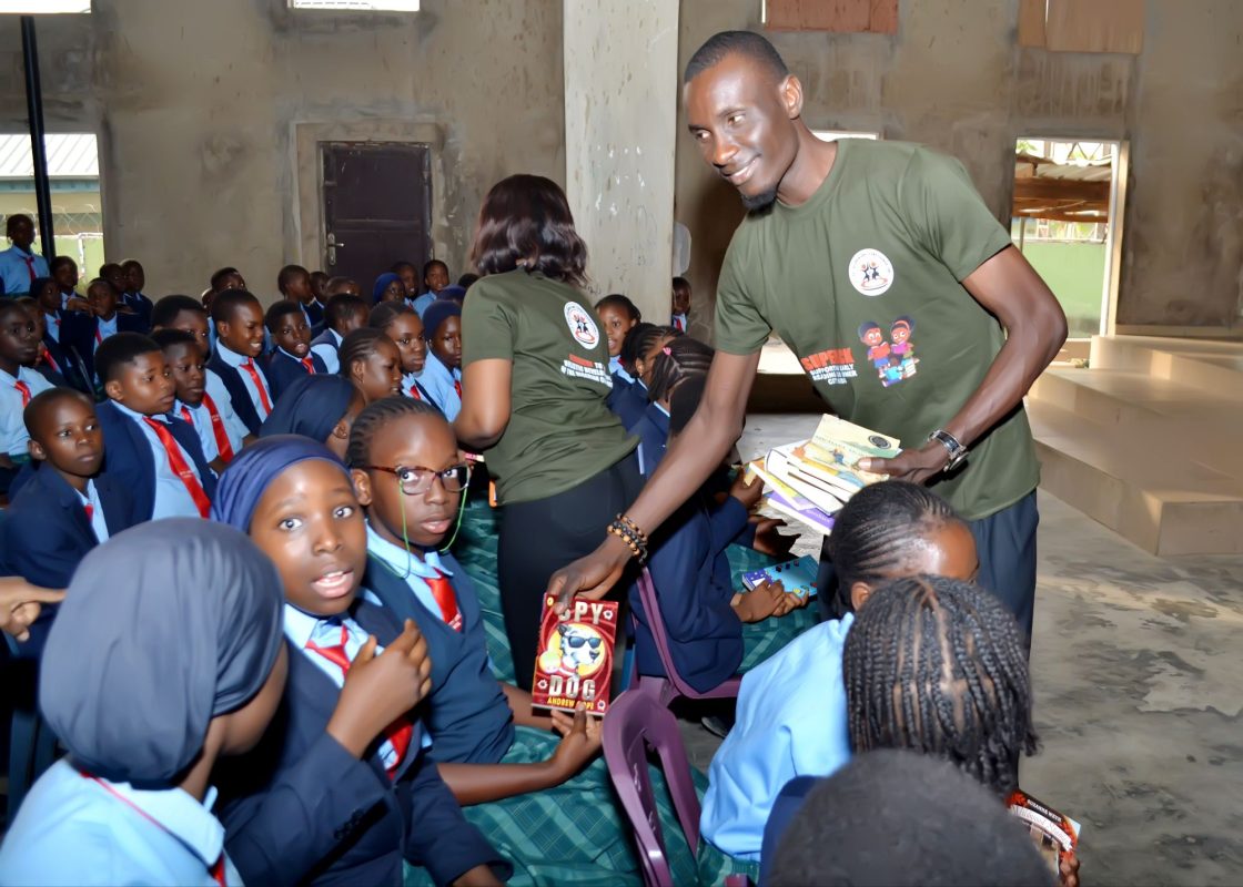 An NGO team collaborating with local educators in Nigeria.